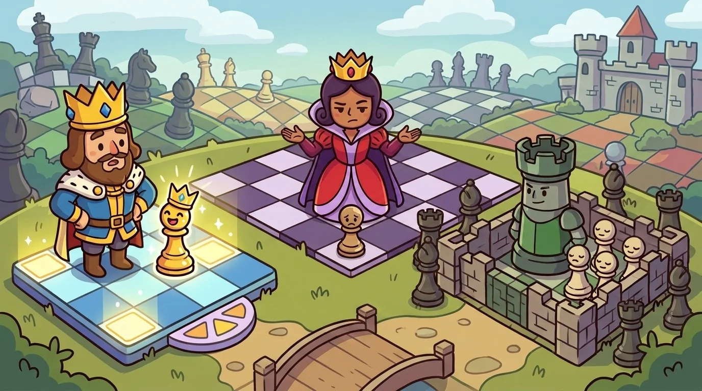 The Endgame Duel (Regina · Kingsley · Bastian) beat 5 of 5