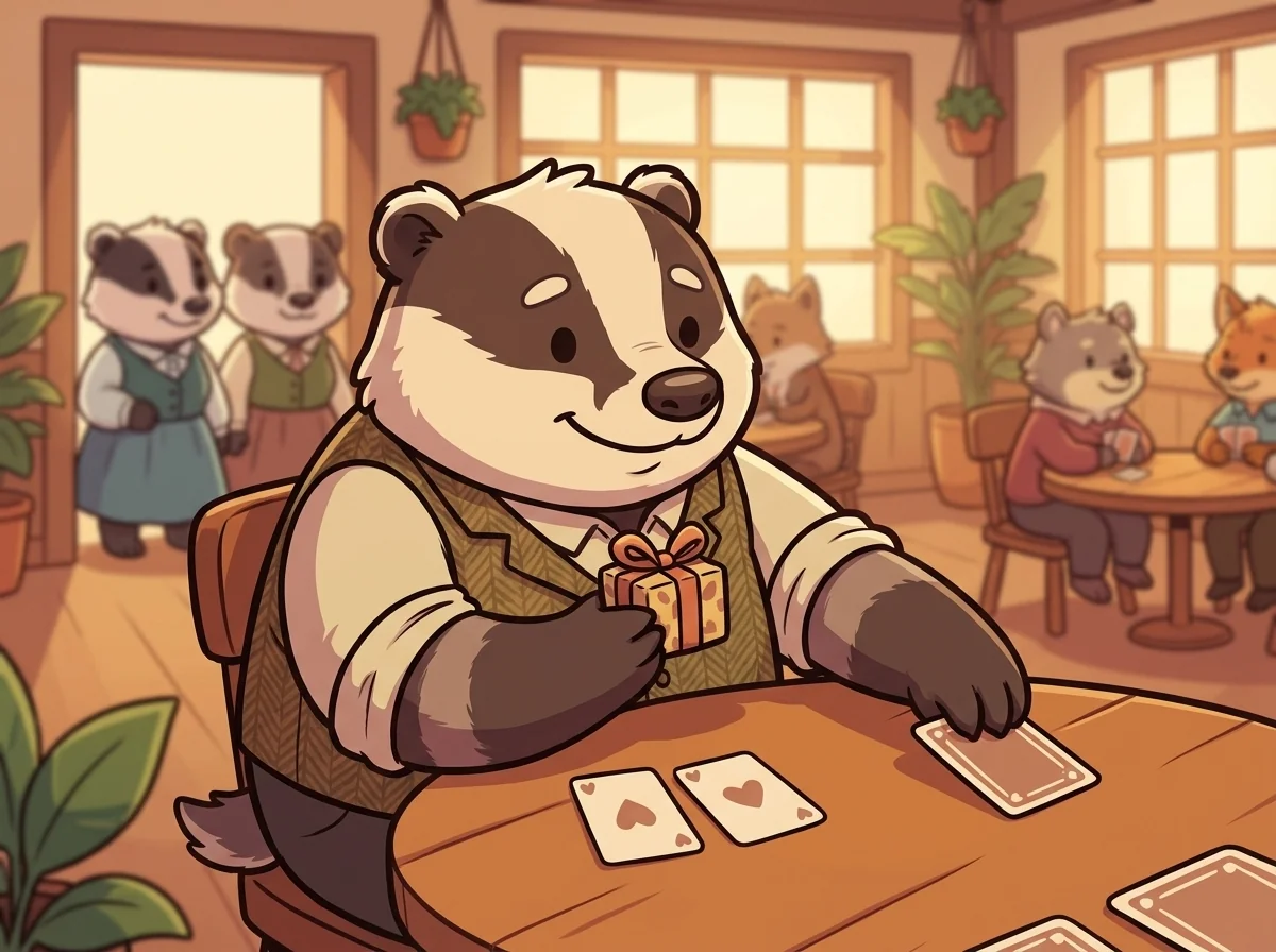 Gift Badger beat 3 of 5
