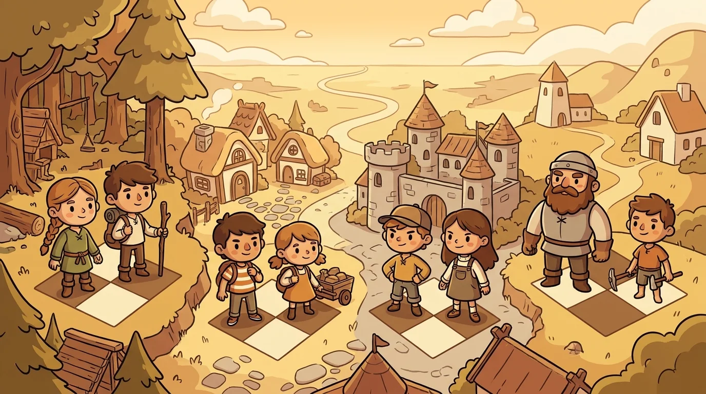 The Pawn Cohort — Pawn Patrol, Sienna and Bran, Trotter and Trundle, Gable and Garrett beat 1 of 5