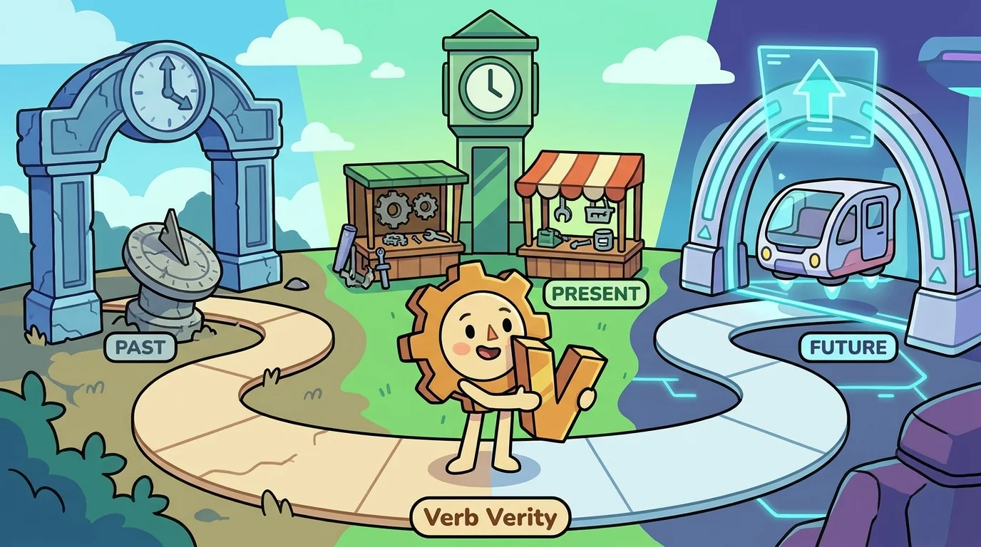 Verb Verity beat 1 of 5