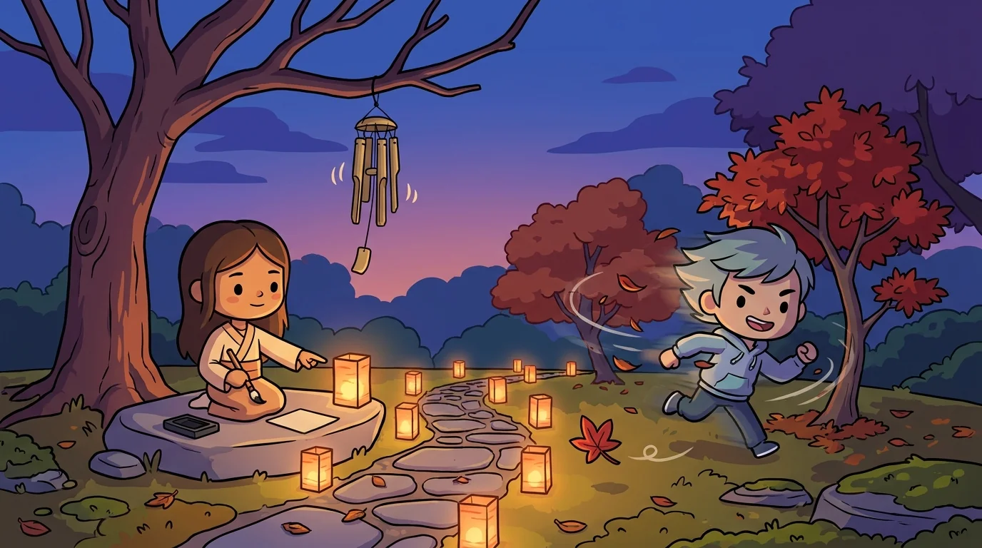 Lantern and Breeze beat 1 of 5