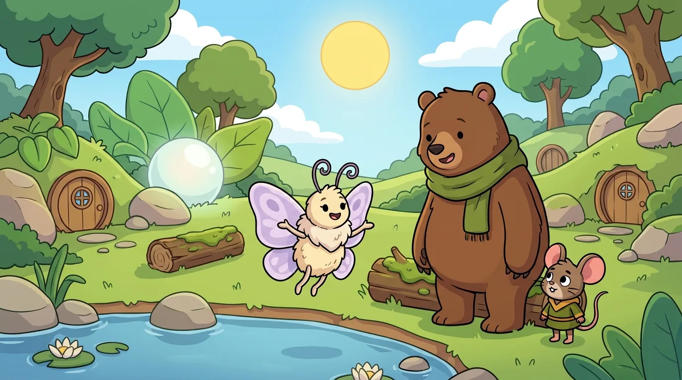 Flitter, Ursa, and Puck chapter opener