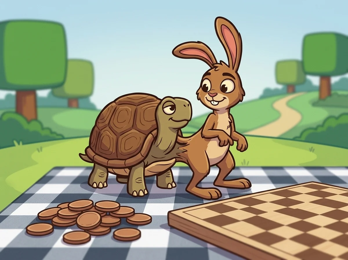 Tortoise Hare beat 3 of 5