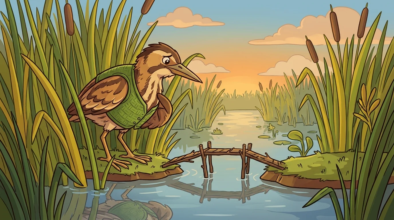 Opening illustration from “Bittern the Bittern”