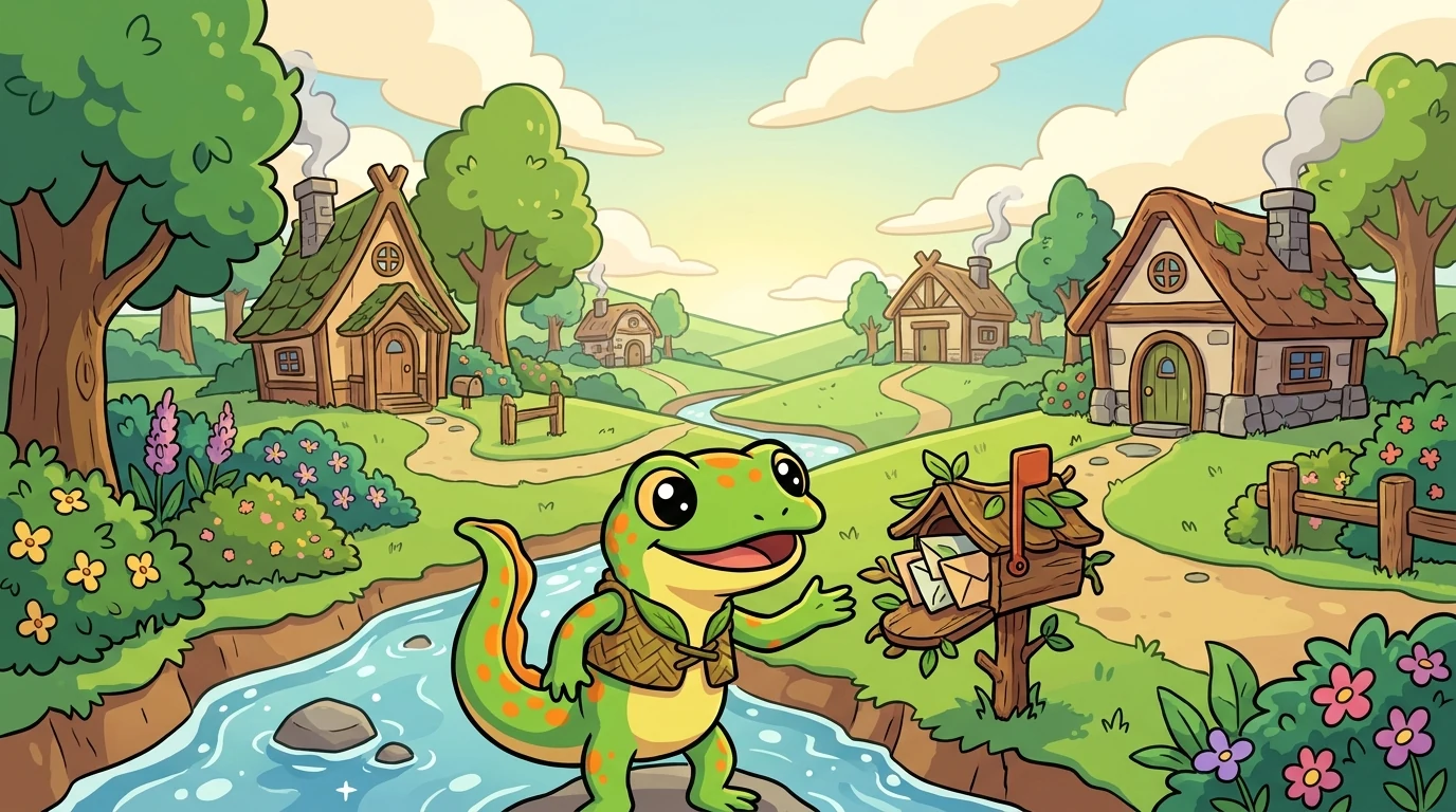 Newsy the Newt chapter opener