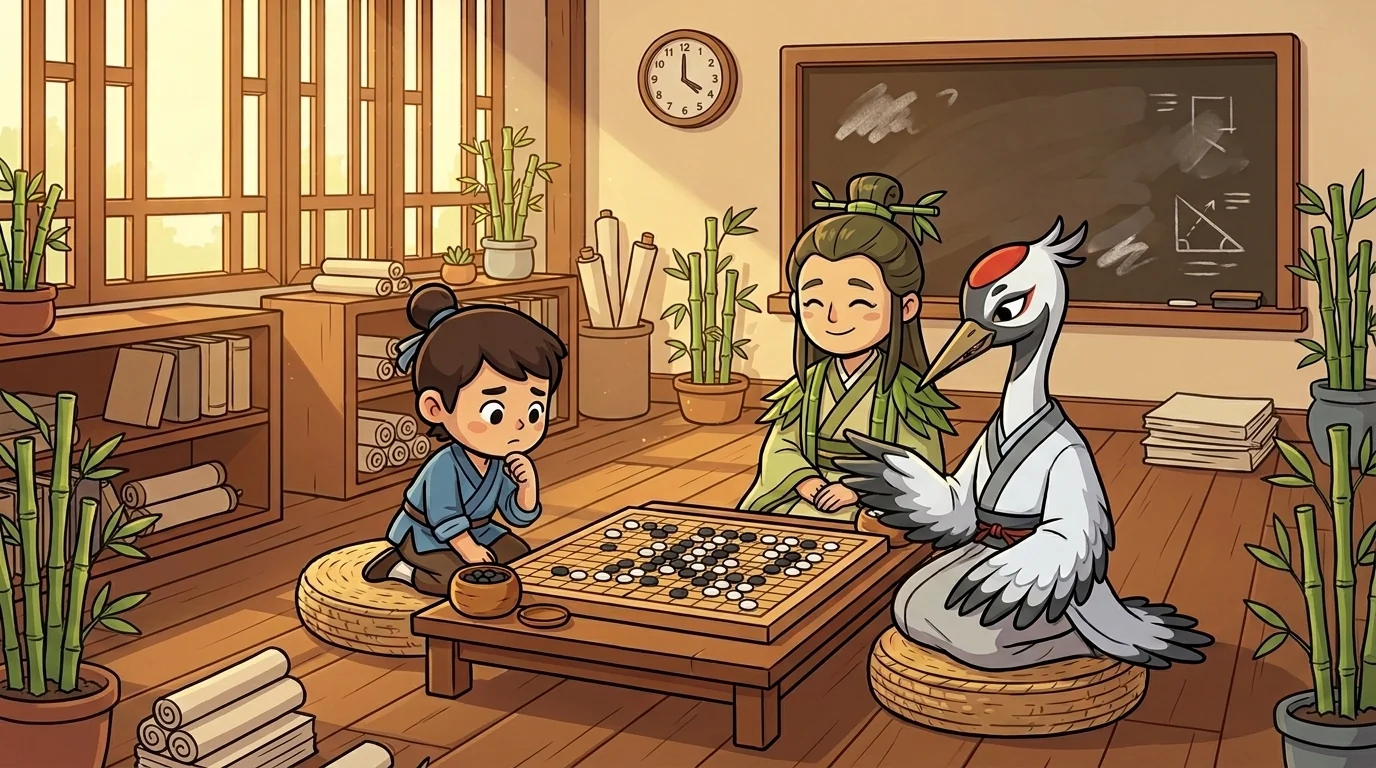 Patient Bamboo and Hungry Crane beat 5 of 5
