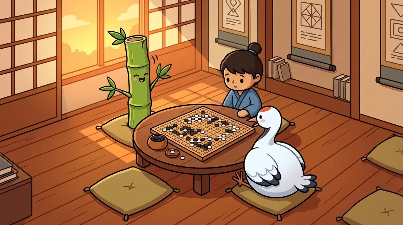 Patient Bamboo and Hungry Crane beat 5 of 5