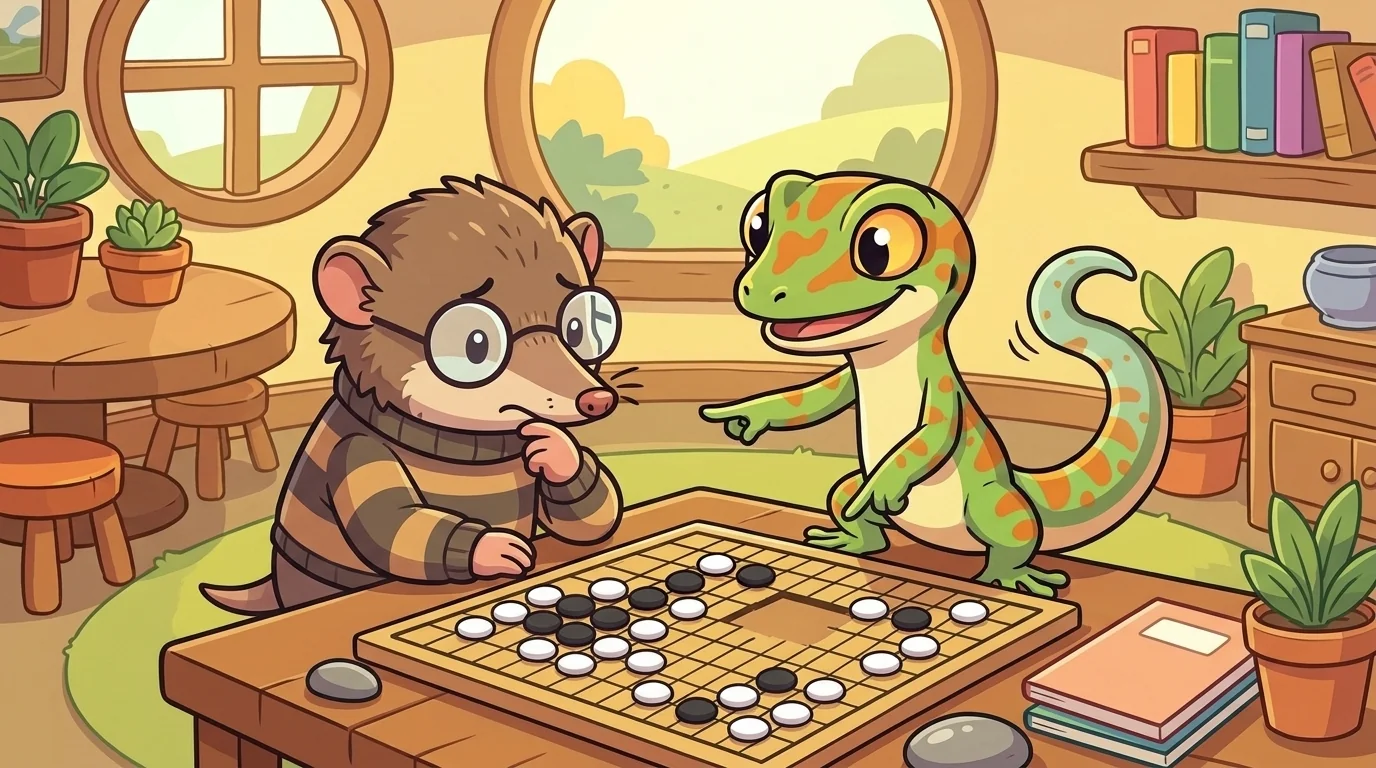 Clever Gecko beat 4 of 5