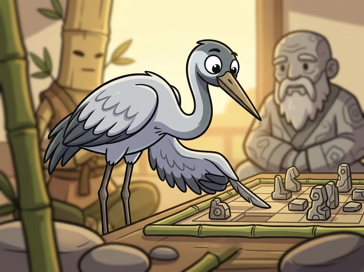 Hungry Crane beat 3 of 5