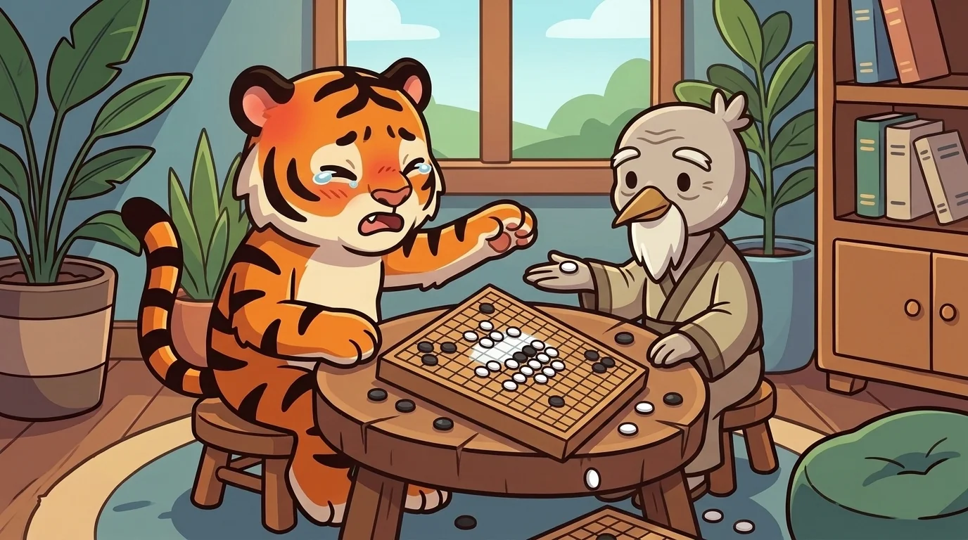Sparring Tiger beat 2 of 5