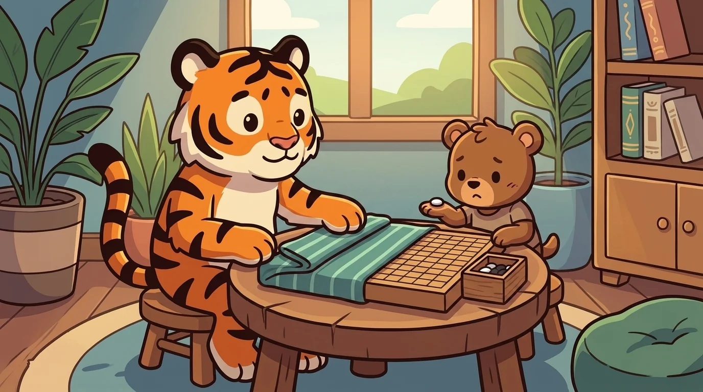 Sparring Tiger beat 5 of 5